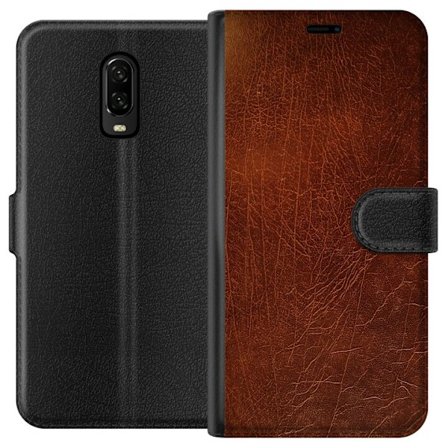 Yhteensopiva Lompakkokotelo OnePlus 6T Nahka
