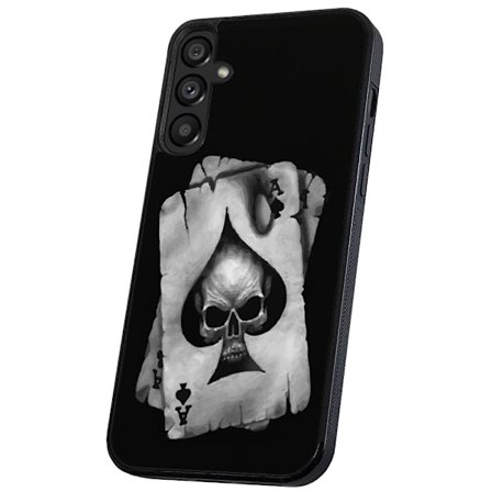 Samsung Galaxy S24 - Skal/Mobilskal Döskalle Kortlek