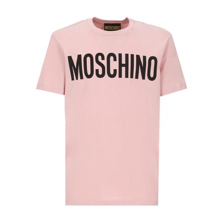 Moschino T-shirt Pink, Herre, Størrelse: XS