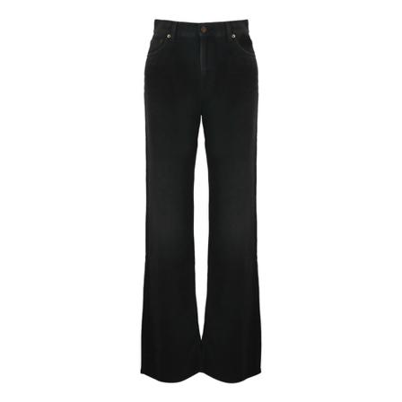 Haikure, Flared Jeans Zwart, Dames, Maat:W27