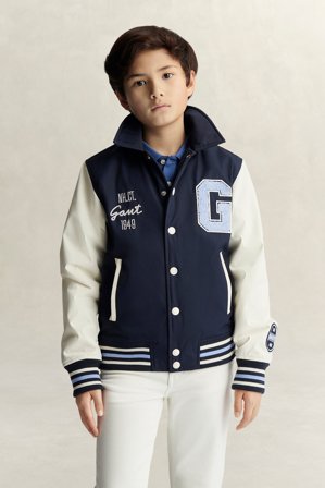 GANT Teenager Teen Boys Varsity Jacket (158) Marineblau