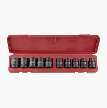 Krafthylssats 1/2" 10 st. - Biltema