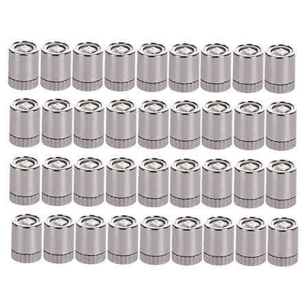 36 st Miniatyrlampor för ,Miniatyr LED-lampor för Hantverk, Mini Spotlampor Batteridrivna (Varmvit)