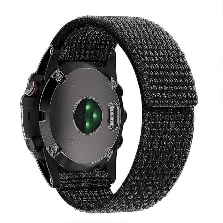 Justerbar Urrem Justerbar Nylon Loop Armbånd til Garmin Forerunner 965/955/945/935 (FMY)