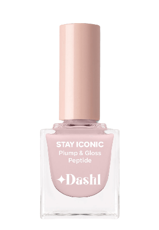 DASHL Stay Iconic Plump & Gloss Peptide Nagellack Unisex Beige 10ML
