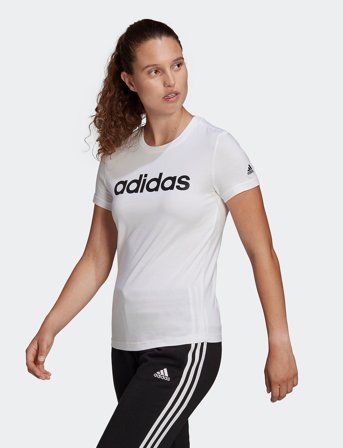 adidas Sportswear W Lin T - White - S