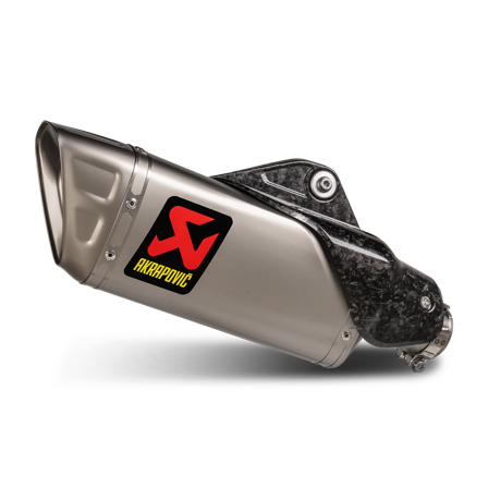 Slip-On Akrapovič Titanium - Yamaha MT-10 2022-2026