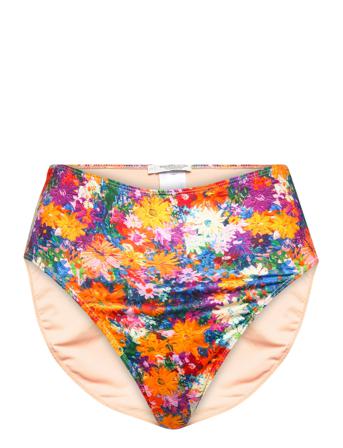 Lotusup Bikini Hipsters Swimwear Bikinis Bikini Bottoms High Waist Bikinis Multi/mønstret Underprotection