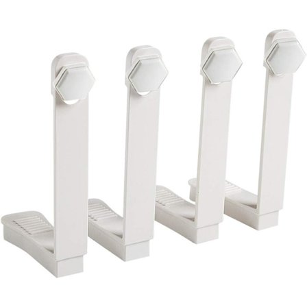 4 stk. lagenholdere - Ny tilgang til at holde dine lagner på madrassen - Ingen elastiske stropper eller clips. Nem installation