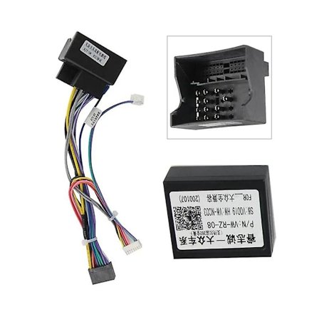 Skoda Superb 2 B6 2008 - 2015 Autoradion kojelaudan paneelin kehys virtajohto CANBUS