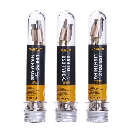 GARBOT Grab&Go 1m Braided Micro-USB