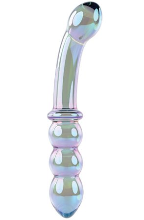 Evolved Gender X Lustrous Galaxy Wand 18,5 cm Lasinen Anaalitappi