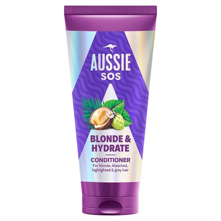 Aussie SOS Blonde & Hydrate Conditioner 200 ml, Hår, Shampoo & Hårpleje, Balsam