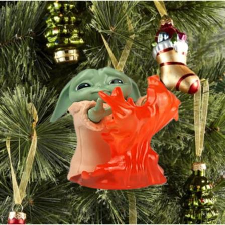 Juletræ Baby Yoda Dekor Vedhæng Fest Hjem Jul Gave F