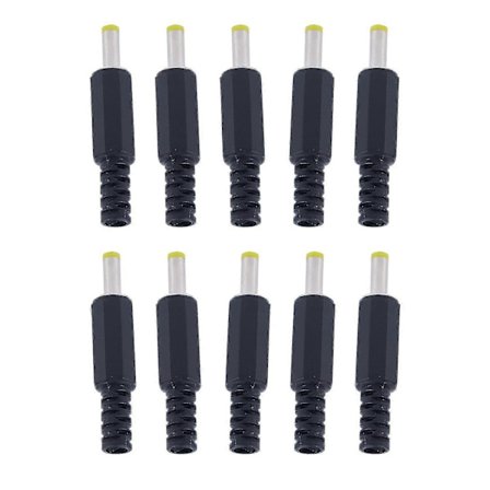 DC Inline Stikkontakt Jack Connector Han / Hun, Stik 1.7mm 4.0mm 10 stk