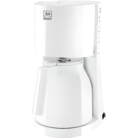 MELITTA Enjoy II Therm Filter Kaffebryggare - Vit - 12 koppar - 1000W