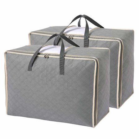 105L Store Tasker med lynlås, 2 pakker