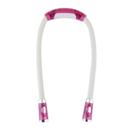 Fleksibel Handsfree LED Halslampe Bokleselamps Nattlommelykt Campinglys