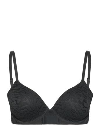 Lightly Lined Demi Black Calvin Klein