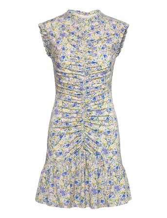 Malina | Agnes Draped Jersey Mini Dress | M