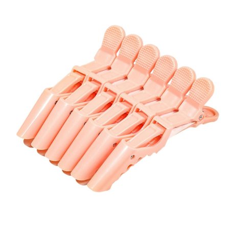 6 stk. Moderne Hårklemmer for Kvinner Praktisk Plast Nebbdesign Holder Håret På Plass Egnet for Alle Anledninger Snøtannspulver