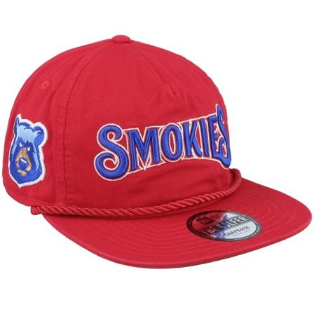 New Era - MiLB Röd snapback Keps - Tennessee Smokies Milb Alt Golfer Scarlet Snapback @ Hatstore