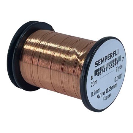 Semperfli Wire 0.2mm - Copper