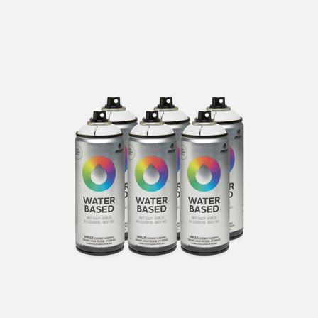 Montana Water Based 400 ml White 6 Pack