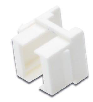 Digitus LC Keystone Frame For Patchpanel. White Factory Sealed