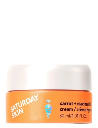 Saturday Skin Carrot + Niacinamide Moisturizing Cream 30Ml - White - 30 ML