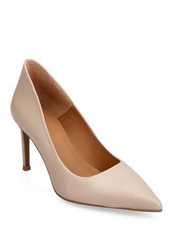 A4610 Shoes Heels Pumps Classic Beige Billi Bi