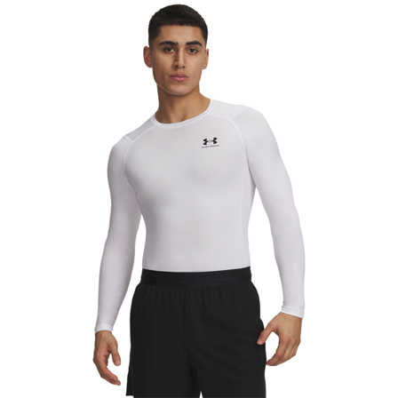 Under Armour UA HG Armour Comp LS, White