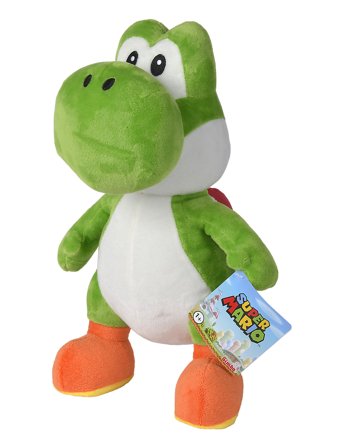 Simba Toys | Super Mario Yoshi Plush, 30Cm | ONE SIZE
