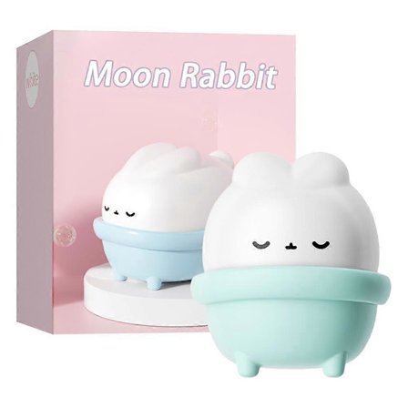 Månekanin sugende vibrerende hoppende egg kvinnelig massasjeapparat kvinnelige leker[HK]