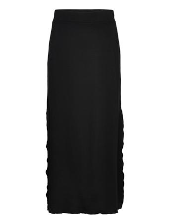 Balza Maxi Skirt Langt Skjørt Svart Residus*Betinget Tilbud