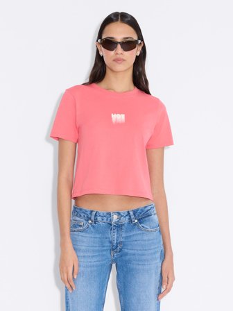 Holzweiler Kitty Hot Tee - Light Red - Women's - XS