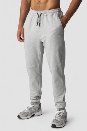 ICANIWILL - Stride Sweatpants Light Grey Melange - Träningsbyxor - Herr - Träningskläder från ICIW