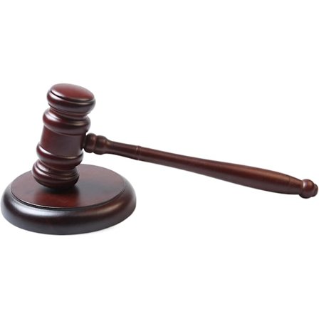 Handgjord Träklubba och Blockset Perfekt för Advokat Domare Auktionsförsäljning Möten Student och Gåvor (Runt Block I)