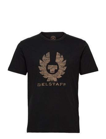 Coteland T-Shirt T-shirts Short-sleeved Svart Belstaff
