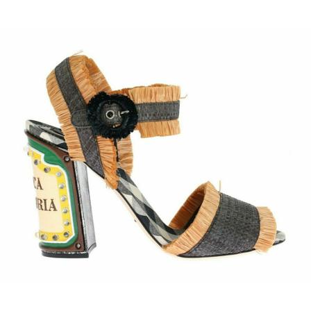 Dolce & Gabbana High Heel Sandalen , Bruin , Dames , Maat: 37 EU