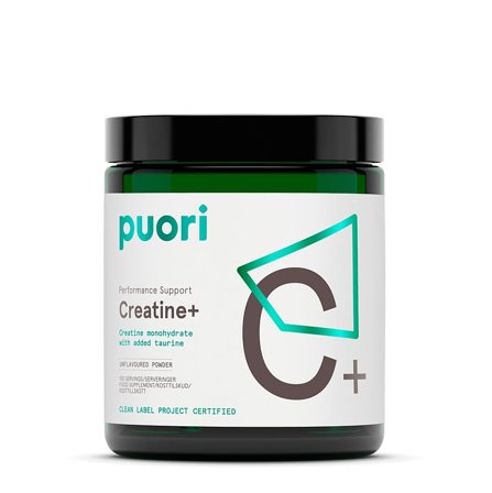 Puori Creatine+ 325 g, Helse & Madvarer, Ingredienser, Kreatin