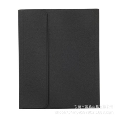 Fodral för iPad Air 13 tum 24 svart enkel skyddande twill tangentbord magnetisk rem