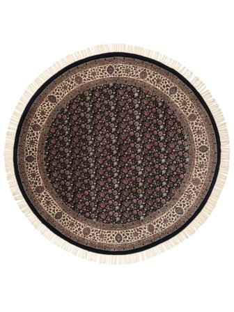 Oriental Sarouk American Rug 245X249 Square Black/Brown Wool, India