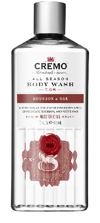 Cremo Bourbon & Oak Body Wash Kropp Herr 473 ML