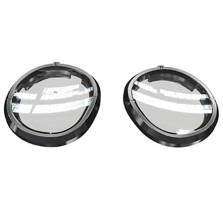 (pow yeah!) Til Meta Quest 3 Magnetisk Linseramme Indbygget Resin Linse Anti Blåt Lys VR Headset Tilbehør