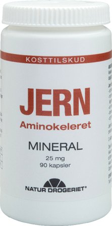 Natur Drogeriet Jern kapsler 90 kapsler, Helse & Madvarer, Mineraler, Jern