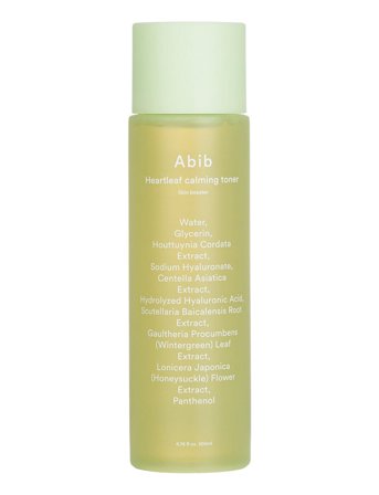 Abib Heartleaf Calming Toner Skin Booster - Nude - 200 ML