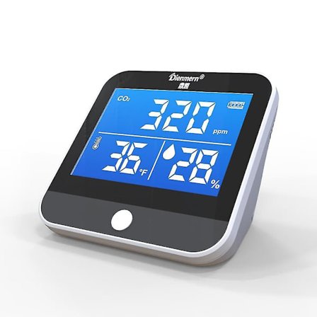 Darmowade Gas Detector Co2 Measuring Device Carbon Dioxide Detector
