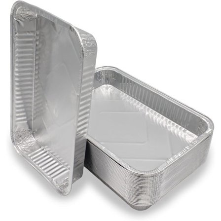 20 Aluminium Drypbakker - Aluminium Opsamlingsbakker - Aluminium Skåle