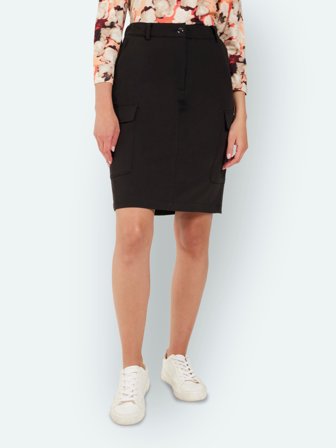 SIGNATURE - Nederdel - Sort